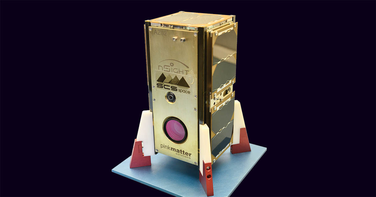 Pinkmatter was part of the first privately funded South African cube satellite / small satellite mission –  nSight1